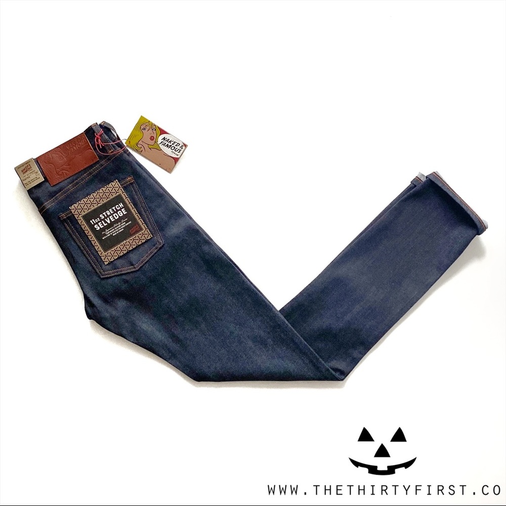 **SOLD OUT** NWT Naked & Famous Super Guy 11oz Stretch Denim - Picture 3 of 12